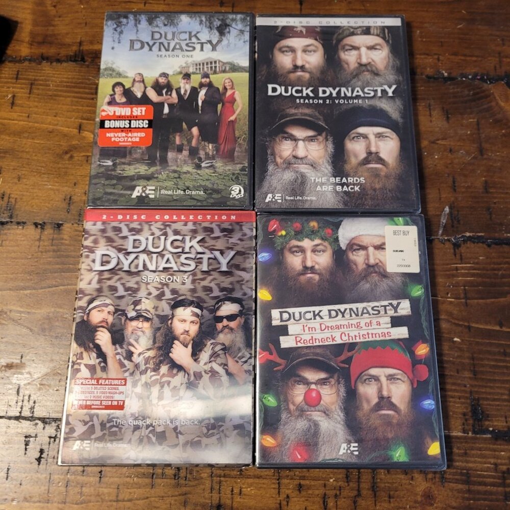 Duck Dynasty TV Show Seasons 1 2 3 Redneck Christmas DVD Set New Factory Sealed